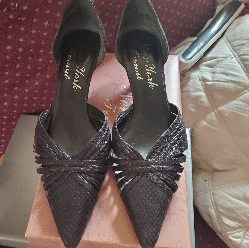 Black heels